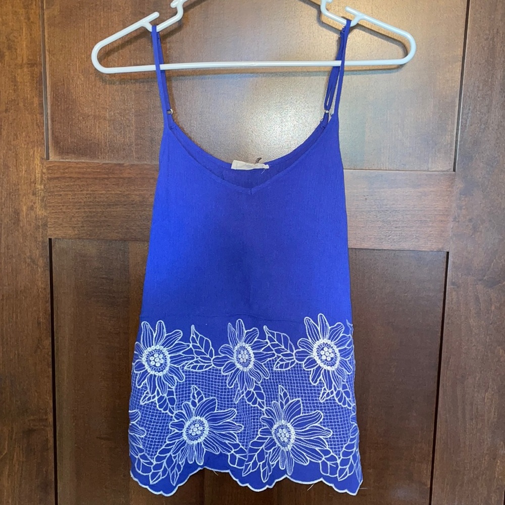 Blue Entro Tank Top